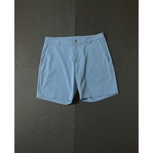 Lululemon Commission Shorts Men's Sz 38 Inch Waist‎ Navy Blue Classic Chino Golf